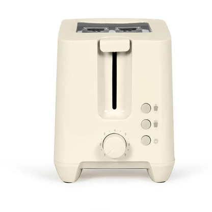 Livoo 2 Slot Electric Toaster 7-Level Adjustable Thermostat, Defrost and Warming Functions w/ Removable Crumb Tray