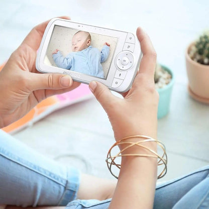 Motorola Digital Baby Monitor LCD Display Night Vision, 2x Digital Zoom, Temperature Monitor & Soothing Lullabies