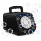 Automatic Bubble Machine for Kids and Parties, Portable LED Bubble Generator for Events LED & Outdoor Play
