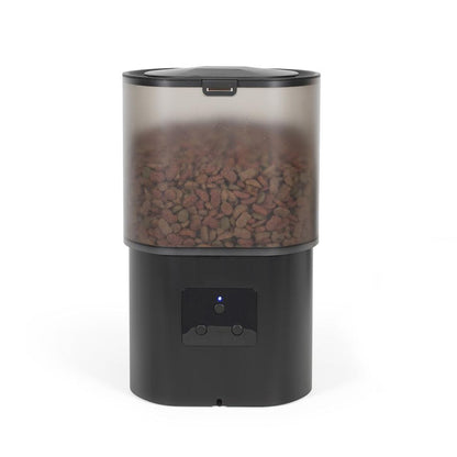 Automatic Pet Feeder with Wi-Fi App Control, Meal Scheduling, Portion Control, Voice Recording Remote Feeding for Home