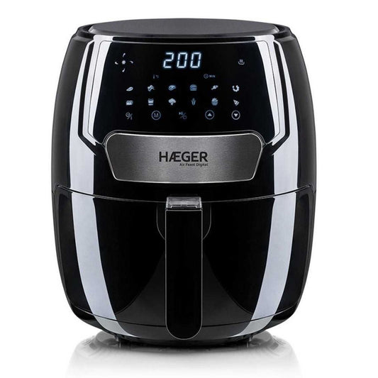 Haeger Air Feast Digital Air Fryer 4.2 L, 1500 W, Oil-Free, 13 Programs, Touchscreen Display,80–200°C Digital Timer