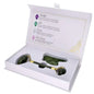 Jade Roller and Gua Sha Facial Set Natural Stone Facial Roller, Gua Sha Massage Tool, Skincare, Puffiness Reduction, Beauty Set