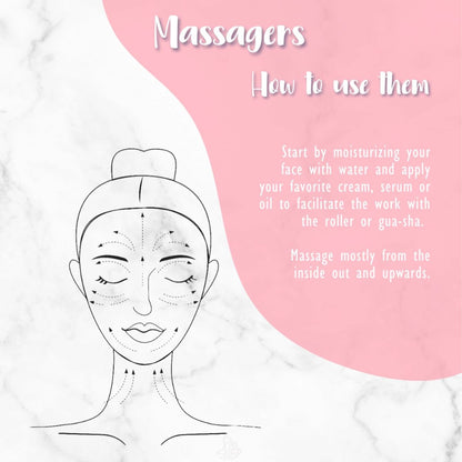 Jade Roller and Gua Sha Facial Set Natural Stone Facial Roller, Gua Sha Massage Tool, Skincare, Puffiness Reduction, Beauty Set
