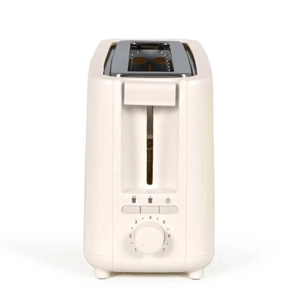 Livoo Long-Slot Toaster, Extra-Wide Bread Slot, 7-Level Adjustable Browning Thermostat, Defrost & Reheat Functions