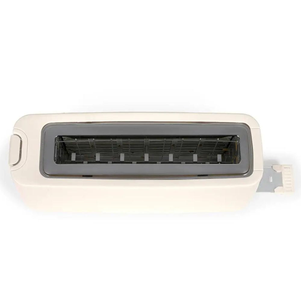 Livoo Long-Slot Toaster, Extra-Wide Bread Slot, 7-Level Adjustable Browning Thermostat, Defrost & Reheat Functions