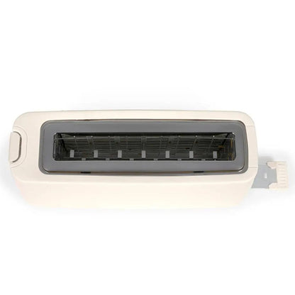 Livoo Long-Slot Toaster, Extra-Wide Bread Slot, 7-Level Adjustable Browning Thermostat, Defrost & Reheat Functions