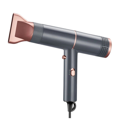 Ray Battler Compact Hair Dryer 1200–1500W, Ultra-Lightweight 269g 2 Heat Settings, Cool Shot Function with Concentrator Nozzle