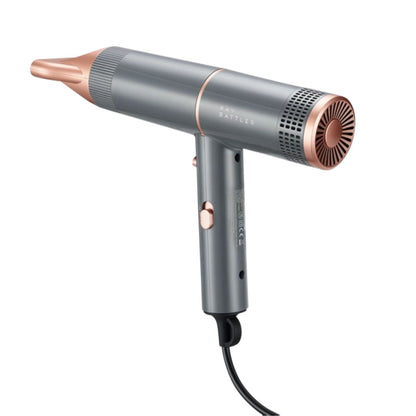 Ray Battler Compact Hair Dryer 1200–1500W, Ultra-Lightweight 269g 2 Heat Settings, Cool Shot Function with Concentrator Nozzle