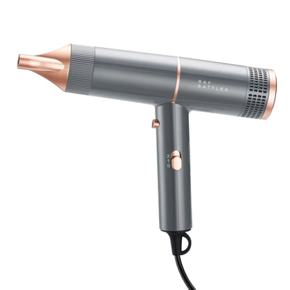 Ray Battler Compact Hair Dryer 1200–1500W, Ultra-Lightweight 269g 2 Heat Settings, Cool Shot Function with Concentrator Nozzle
