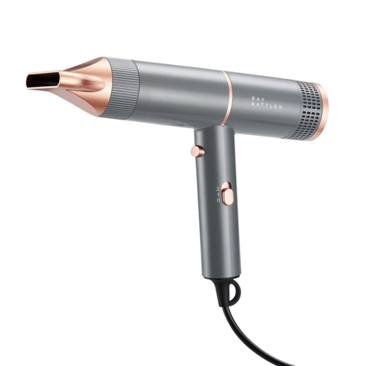 Ray Battler Compact Hair Dryer 1200–1500W, Ultra-Lightweight 269g 2 Heat Settings, Cool Shot Function with Concentrator Nozzle