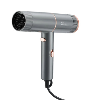 Ray Battler Compact Hair Dryer 1200–1500W, Ultra-Lightweight 269g 2 Heat Settings, Cool Shot Function with Concentrator Nozzle