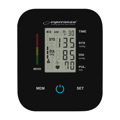 Digi Heart Digital Upper Arm Blood Pressure Monitor Automatic Blood Pressure and Heart rate Monitor, large LCD Display