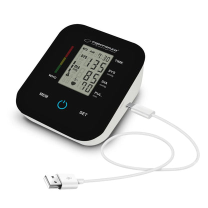 Digi Heart Digital Upper Arm Blood Pressure Monitor Automatic Blood Pressure and Heart rate Monitor, large LCD Display