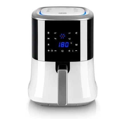 Haeger 2.2L Digital Aero Air Fryer 1000W Oil Free 8 Programs Automatic Touch Screen Digital adjustable Temperature