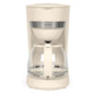 Livoo Electric Coffee Maker 1.25L - 10-12 Cups, Keep Warm Function, Removable Filter Holder, Stop System