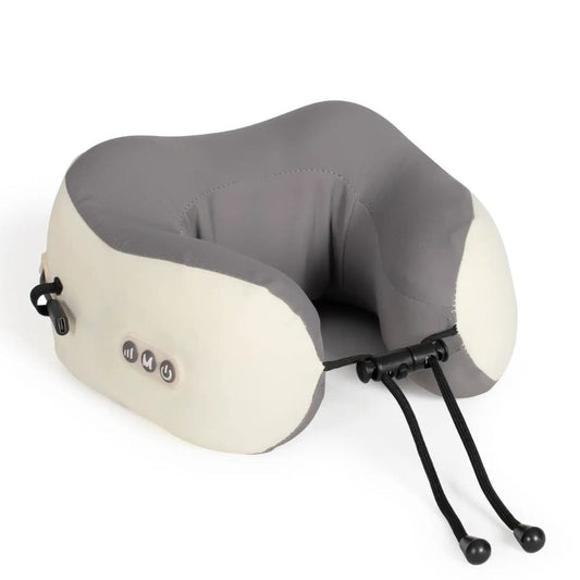 Livoo Heated Massage Pillow for Neck and Shoulders Shiatsu Massage with Heat, 8 Rotating Massage