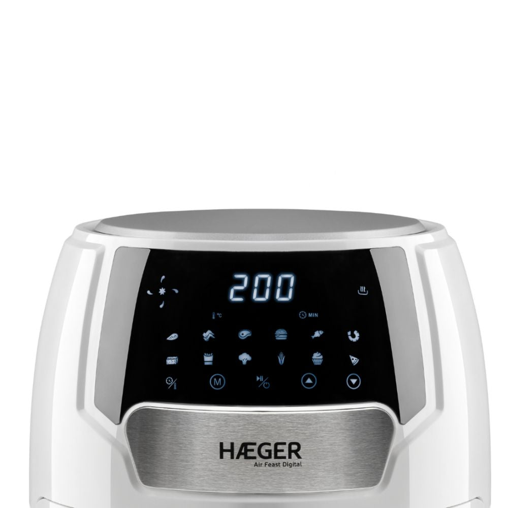 Haeger Air Feast Digital Air Fryer – 4.2 L, 1500 W, Oil-Free, 13 Programs, Touchscreen Display 80–200°C Temperature