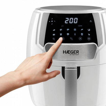 Haeger Air Feast Digital Air Fryer – 4.2 L, 1500 W, Oil-Free, 13 Programs, Touchscreen Display 80–200°C Temperature
