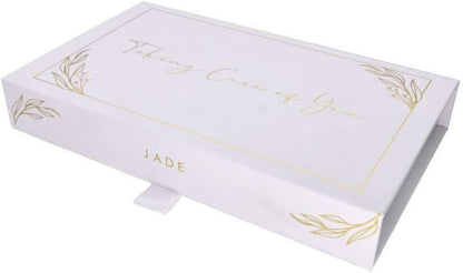Jade Roller and Gua Sha Set - Natural Stone Facial Roller, Gua Sha Massage Tool, Skin Care, Puffiness Reducer, Beauty Box