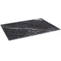 Harbour Housewares Glass Chopping Board 50 × 40 cm, Marble Kitchen Worktop Saver, Tempered Glass Cutting Board